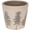 Clayre & Eef 6CENPT0001M Dekoracyjny doniczka Ø 15x14 cm