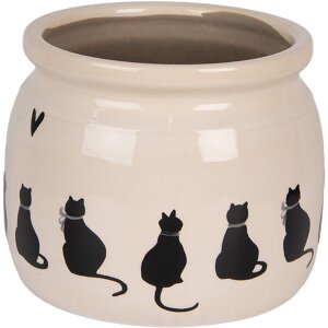 Clayre & Eef 6CEPWS0001M Doniczka dekoracyjna Ø 16x13 cm