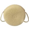 Juleeze JZBG0304 Torba Boho okrągła Ø14x8 cm beżowa