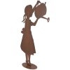 Clayre & Eef Figurka dziecka z konewką rustykalna 36x12x62 cm