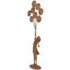 Clayre & Eef Figurka dziecka z balonami metalowa rustykalna 80 cm