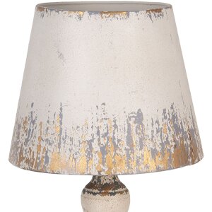 Clayre & Eef Lampa stołowa E27 Ø 32x47 cm Stary wygląd