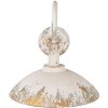 Clayre & Eef Lampa Ścienna Beżowo-Szara w Stylu Antycznym