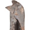 Clayre & Eef Dekoracyjny But – Miedziany Metal Antyk 32x12x36cm
