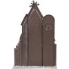 Clayre & Eef Zestaw Domków Świątecznych Metalowych 30x8x46 cm