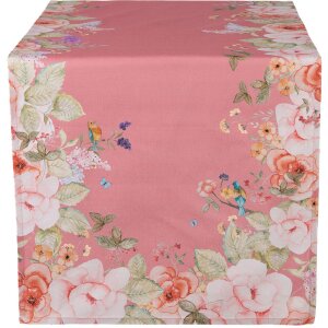 Clayre & Eef FFA64P Obrus Kwiatowy 50x140 cm...