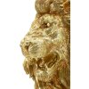 Mauro Ferretti Figurka lwa 45x29x55 cm złota