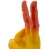 Mauro Ferretti Figurka tęczowa dłoń zwycięstwa 16x13x36,5 cm wielobarwna