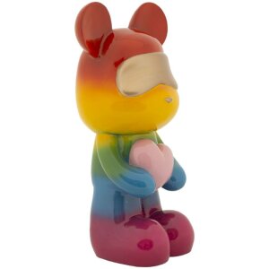 Rainbow Bear Pluszowy miś stojący wielobarwny...
