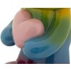 Rainbow Bear Pluszowy miś stojący wielobarwny 22,5x17,5x42,5 cm Polyresin