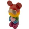 Rainbow Bear Pluszowy miś stojący wielobarwny 22,5x17,5x42,5 cm Polyresin