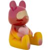 Mauro Ferretti Figurka dekoracyjna Tęczowy Miś 21,5x20,5x32 cm czerwono-żółta