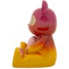 Mauro Ferretti Figurka dekoracyjna Tęczowy Miś 21,5x20,5x32 cm czerwono-żółta