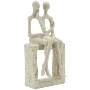Mauro Ferretti Figury Stons Para 11,5x9x25 cm kremowy