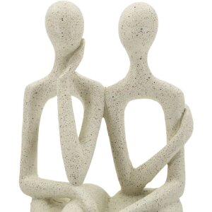 Mauro Ferretti Figury Stons Para 11,5x9x25 cm kremowy