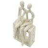 Mauro Ferretti Figury Stons Para 11,5x9x25 cm kremowy