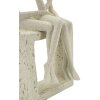 Mauro Ferretti Figury Stons Para 11,5x9x25 cm kremowy