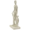 Mauro Ferretti Figurka Rodzina Stons 16x8x30,5 cm kremowa