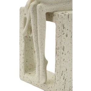 Mauro Ferretti Stons Figurka Macierzyństwo 10x7x26 cm kremowa Dekoracja