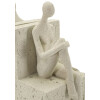 Mauro Ferretti Podstawka na książki Stons 24x10x20,5 cm kremowy