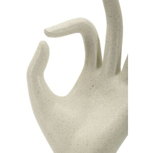 Mauro Ferretti Rzeźba OK Stons 14x10x24 cm kremowy