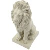 Mauro Ferretti Skulptura Lwa Stons 17,5x25x40 cm kremowy
