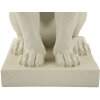 Mauro Ferretti Skulptura Lwa Stons 17,5x25x40 cm kremowy