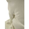 Mauro Ferretti Skulptura Lwa Stons 17,5x25x40 cm kremowy