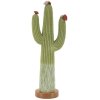 Mauro Ferretti Dekoracyjna figurka Kaktus Stons 16,5x11x45 cm zielona