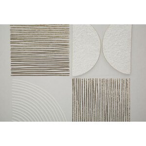 Mauro Ferretti Obraz na płótnie z ramą Abstrakcyjny 60x3x60 cm