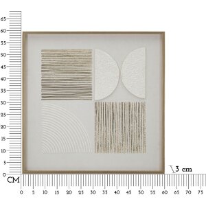 Mauro Ferretti Obraz na płótnie z ramą Abstrakcyjny 60x3x60 cm
