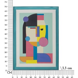 Mauro Ferretti Obraz na ścianę Picassy z ramą 50x3,3x70 cm