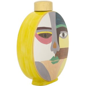 Mauro Ferretti Wazon Piccassy Kolor Okrągły 28x9x33 cm