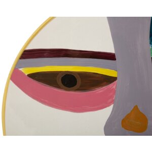 Mauro Ferretti Wazon Piccassy Kolor Okrągły 28x9x33 cm
