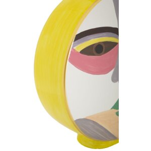 Mauro Ferretti Wazon Piccassy Kolorowy Okrągły 23x9x28 cm