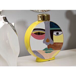 Mauro Ferretti Wazon Piccassy Kolorowy Okrągły 23x9x28 cm
