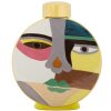 Mauro Ferretti Wazon Piccassy Kolorowy Okrągły 23x9x28 cm