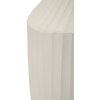 Mauro Ferretti Wazon Ice Kremowy 28,5x50,5 cm Skulptural