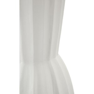 Mauro Ferretti Wazon Glint Średnica 25x50 cm biały