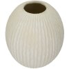 Mauro Ferretti Wazon Szron Ø 36,5x38 cm kremowy