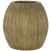 Mauro Ferretti Wazon Brise Ø 32x32,5 cm trawiasty zielony