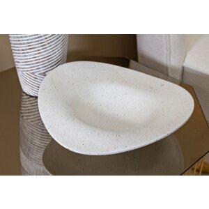 Mauro Ferretti Dekoracyjna misa Elegant 41x41x12 cm kremowa