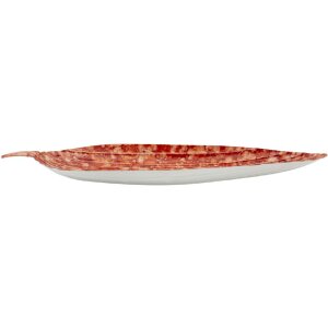 Mauro Ferretti Misa dekoracyjna Tropfen Czerwona 50x18x4 cm