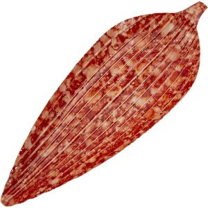 Mauro Ferretti Misa dekoracyjna Tropfen Czerwona 50x18x4 cm