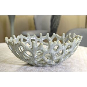 Mauro Ferretti Miska Korale Ø 35x13 cm zielona