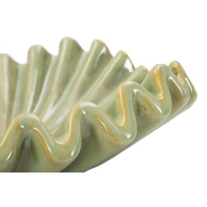 Mauro Ferretti Misa Dekoracyjna Wenecja Ø 40x13 cm zielona