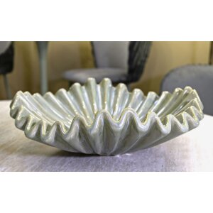 Mauro Ferretti Misa Dekoracyjna Wenecja Ø 40x13 cm zielona