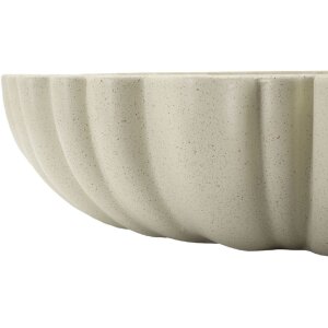 Mauro Ferretti Misa dekoracyjna Stons 40,5x38,5x9,5 cm kremowa