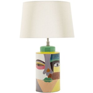 Mauro Ferretti Lampa stołowa Piccassy Kolor E27 40x65 cm wielobarwna