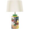 Mauro Ferretti Lampa stołowa Piccassy Kolor E27 40x65 cm wielobarwna